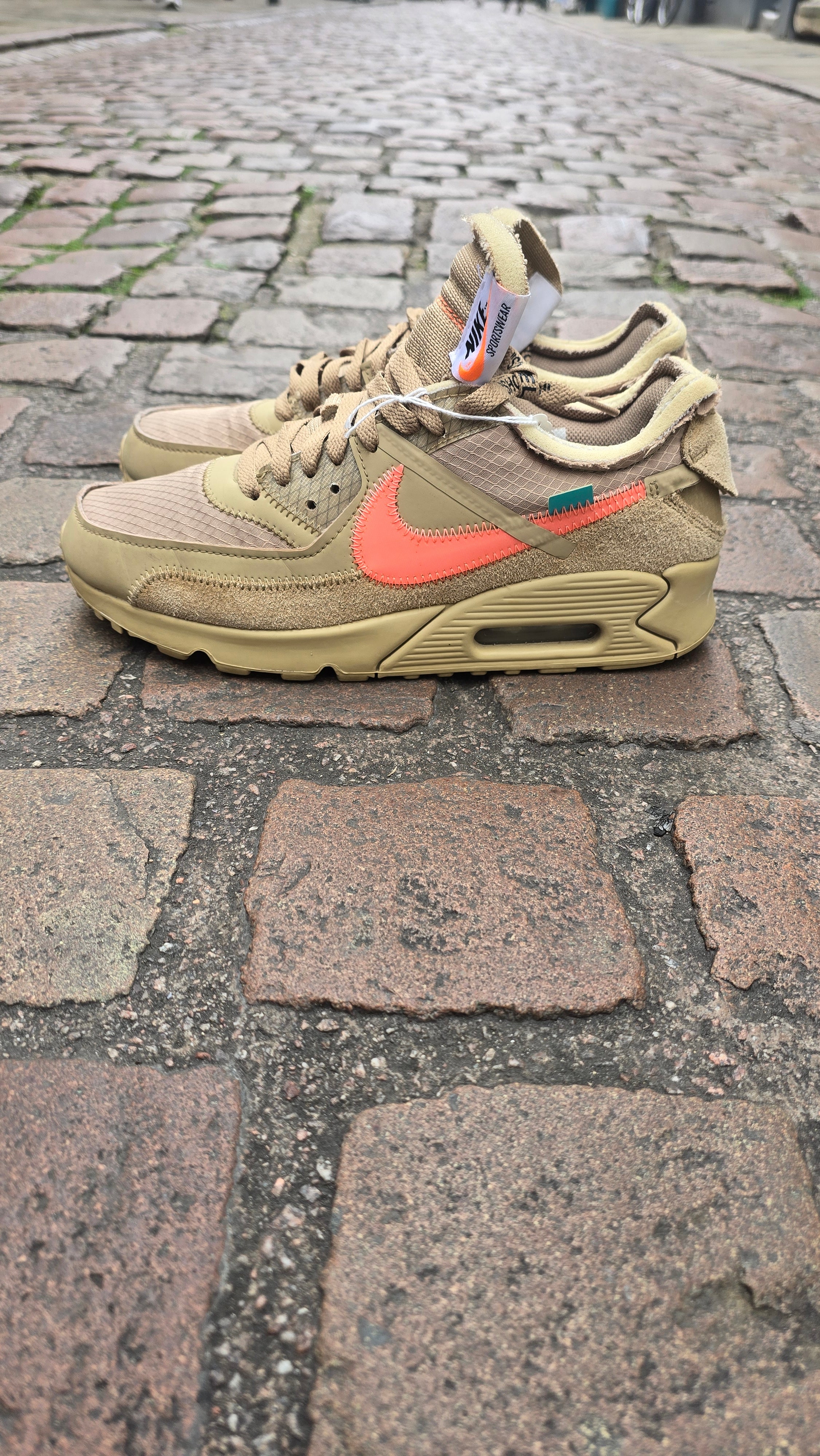 Air max 90 off white sand USED