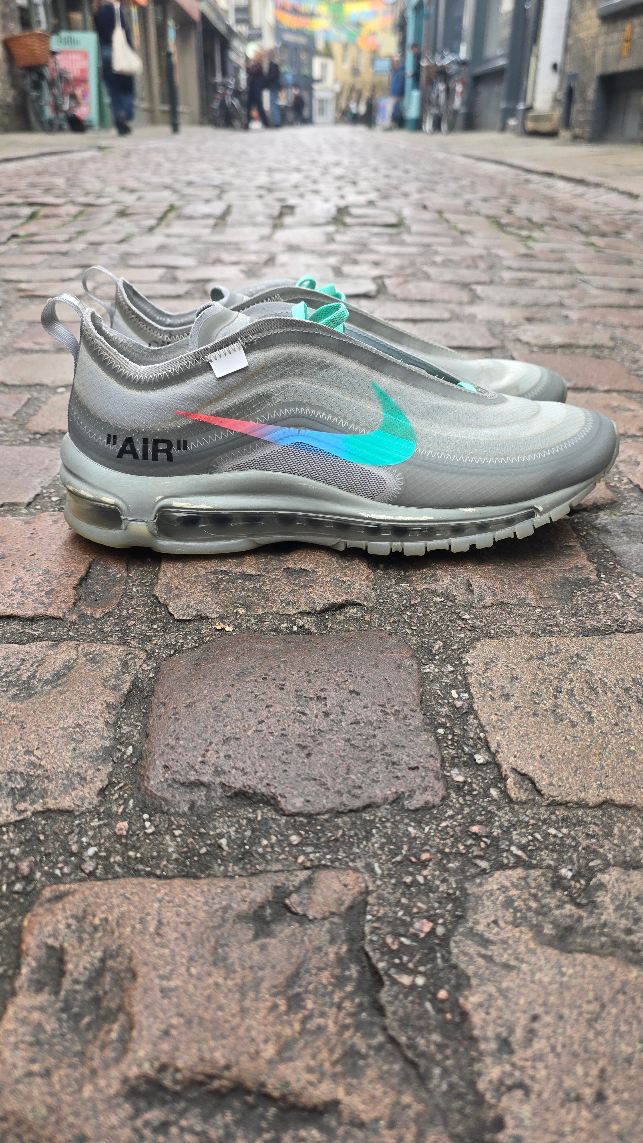 Nike air max 97 off white magenta USED