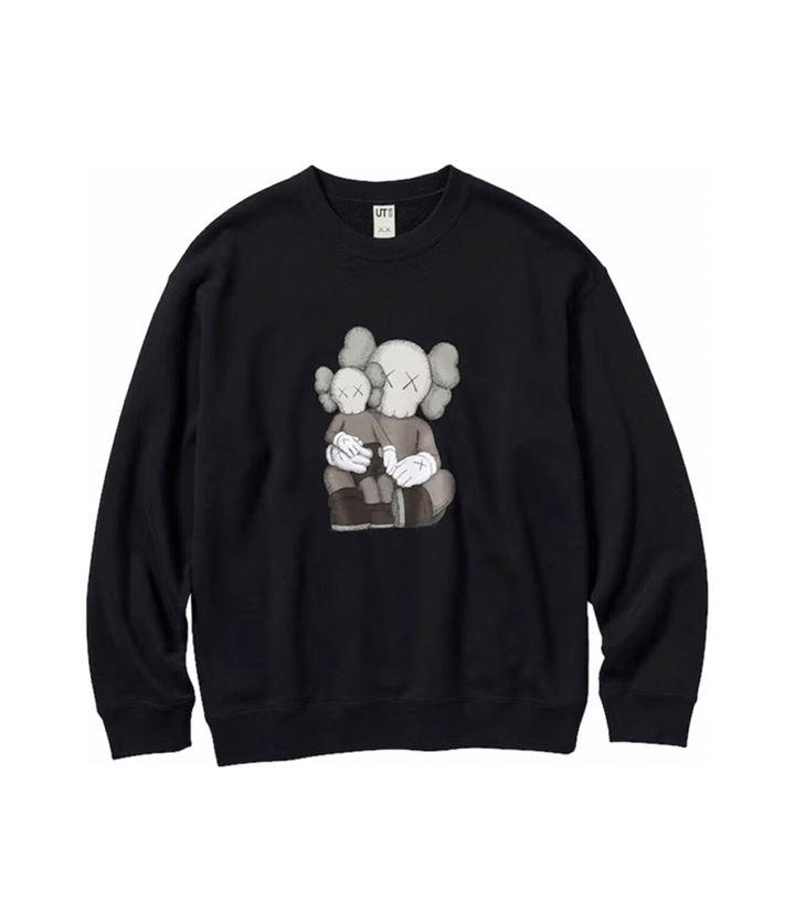 KAWS X Uniqlo UT Graphic Sweatshirt 'Black'