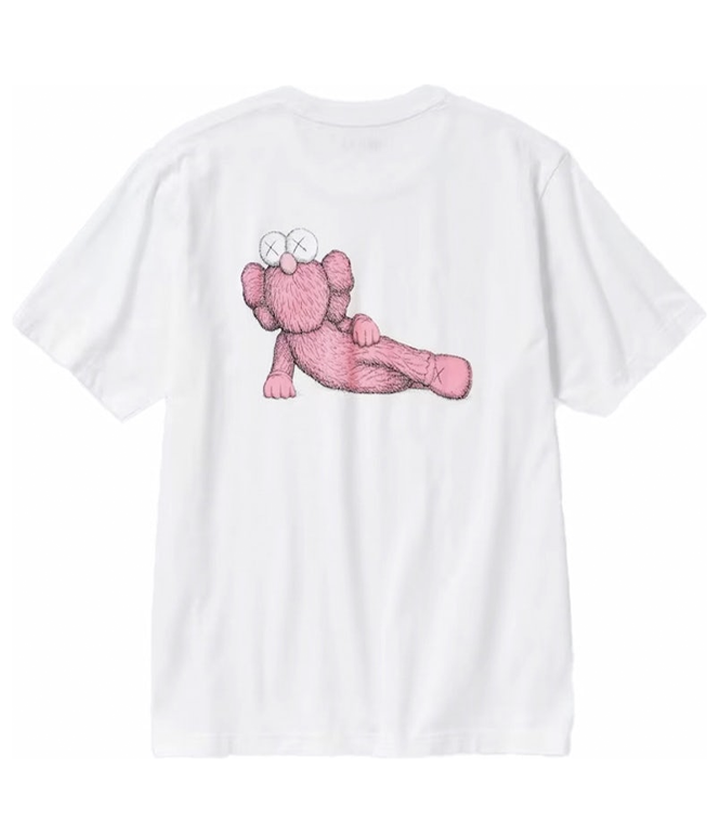 KAWS X Uniqlo UT Graphic T-Shirt 'White Pink'