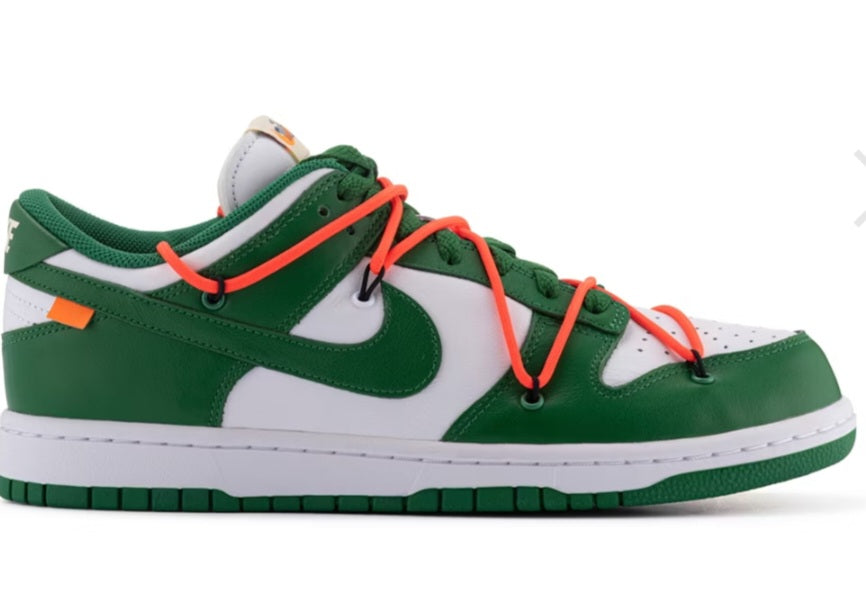 NIKE DUNK LOW X OFF-WHITE PINE GREEN NIKE / CT0856-100