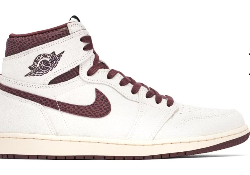 A MA MANIERE X AIR JORDAN 1 BURGUNDY SAIL