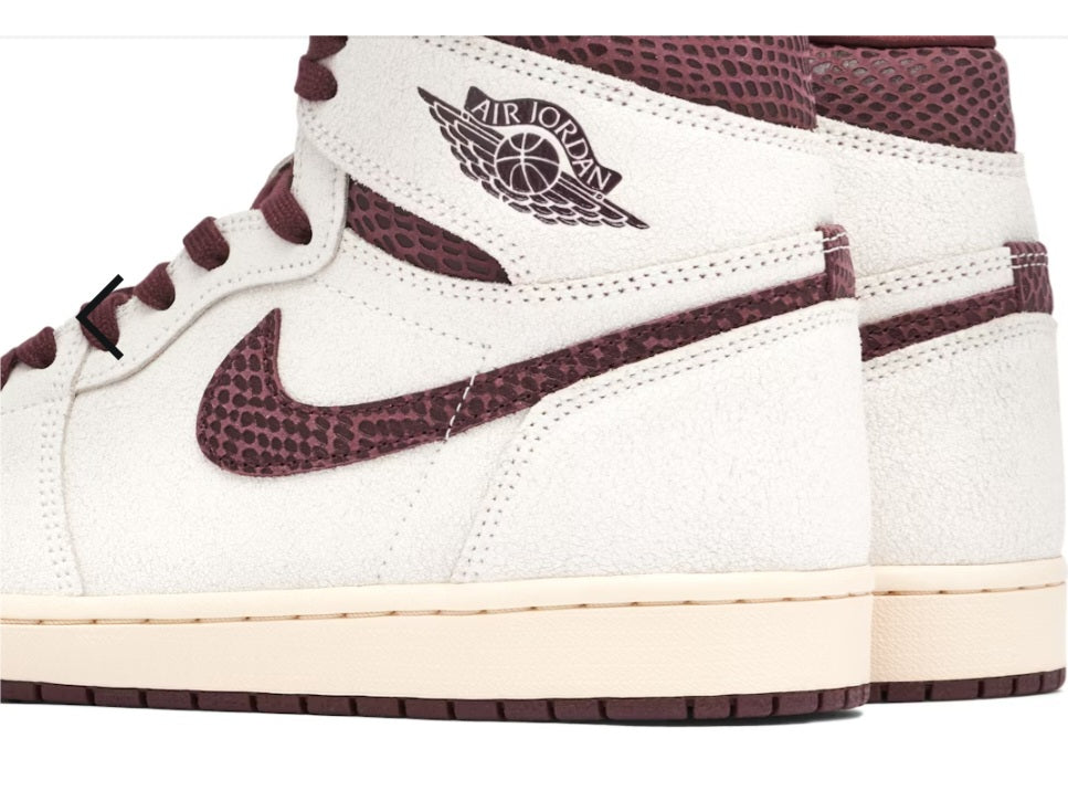 A MA MANIERE X AIR JORDAN 1 BURGUNDY SAIL