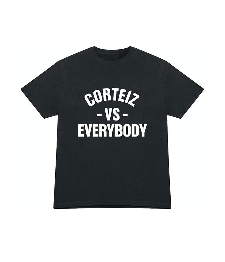 Corteiz VS Everybody T-Shirt - Black
