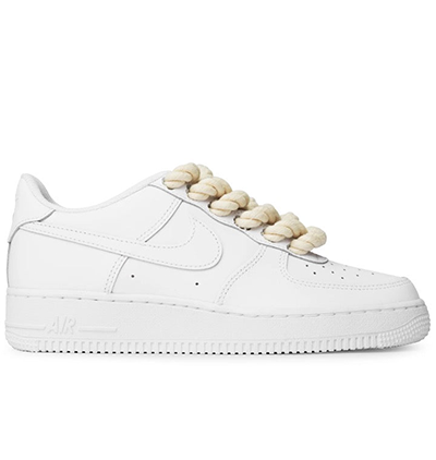 Nike Air Force 1 'Chunky Rope Laces' - White