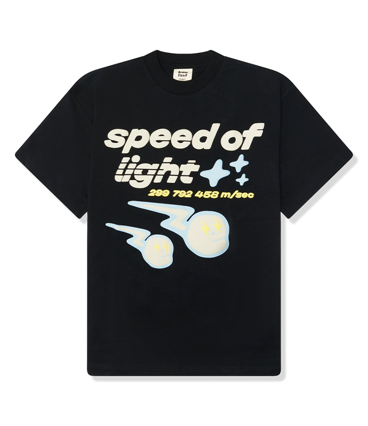 Broken Planet Speed of Light T-Shirt - Black