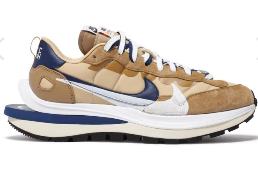 SACAI X VAPORWAFFLE TAN NAVY