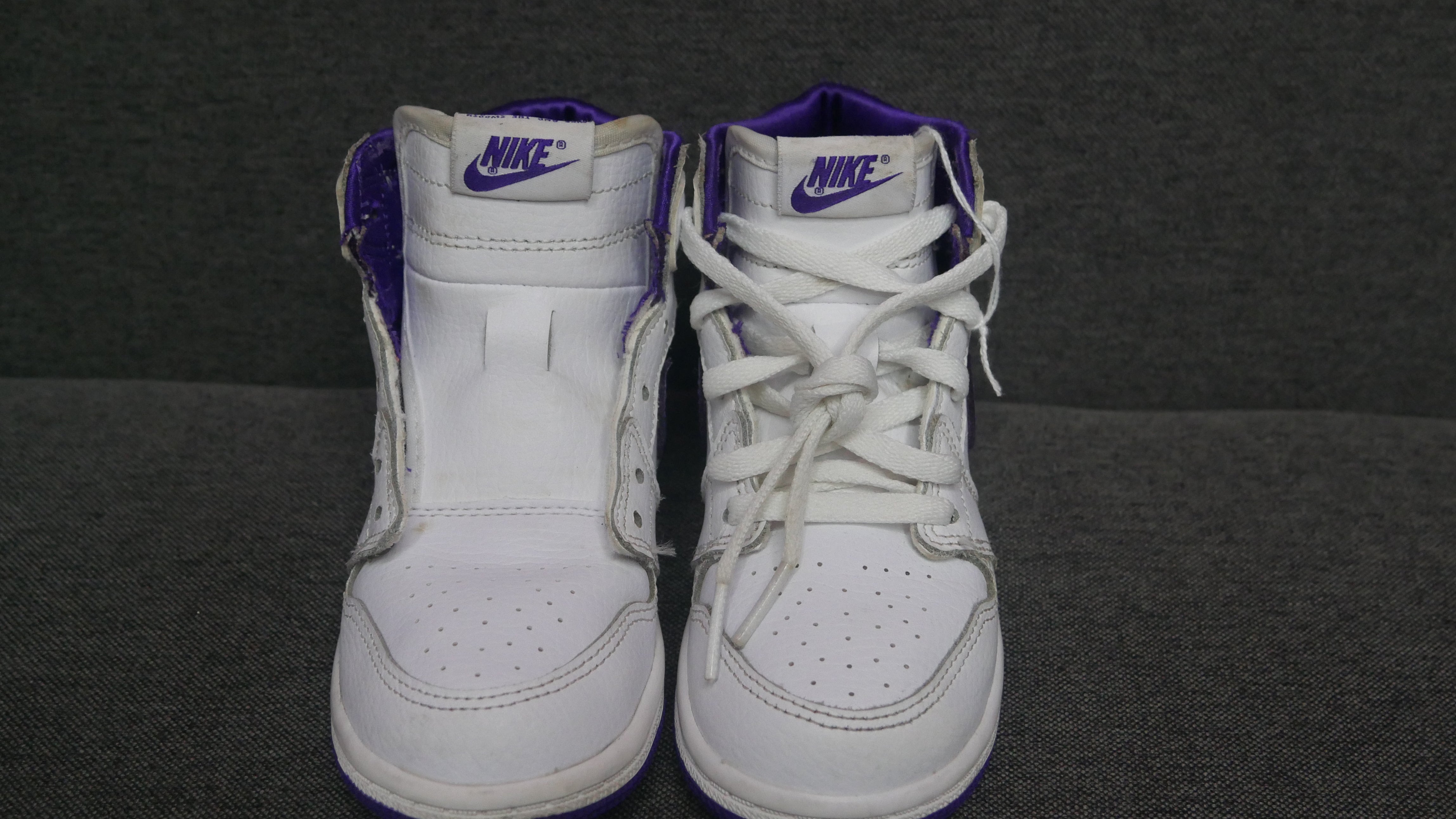 jordan 1 metalic purple USED