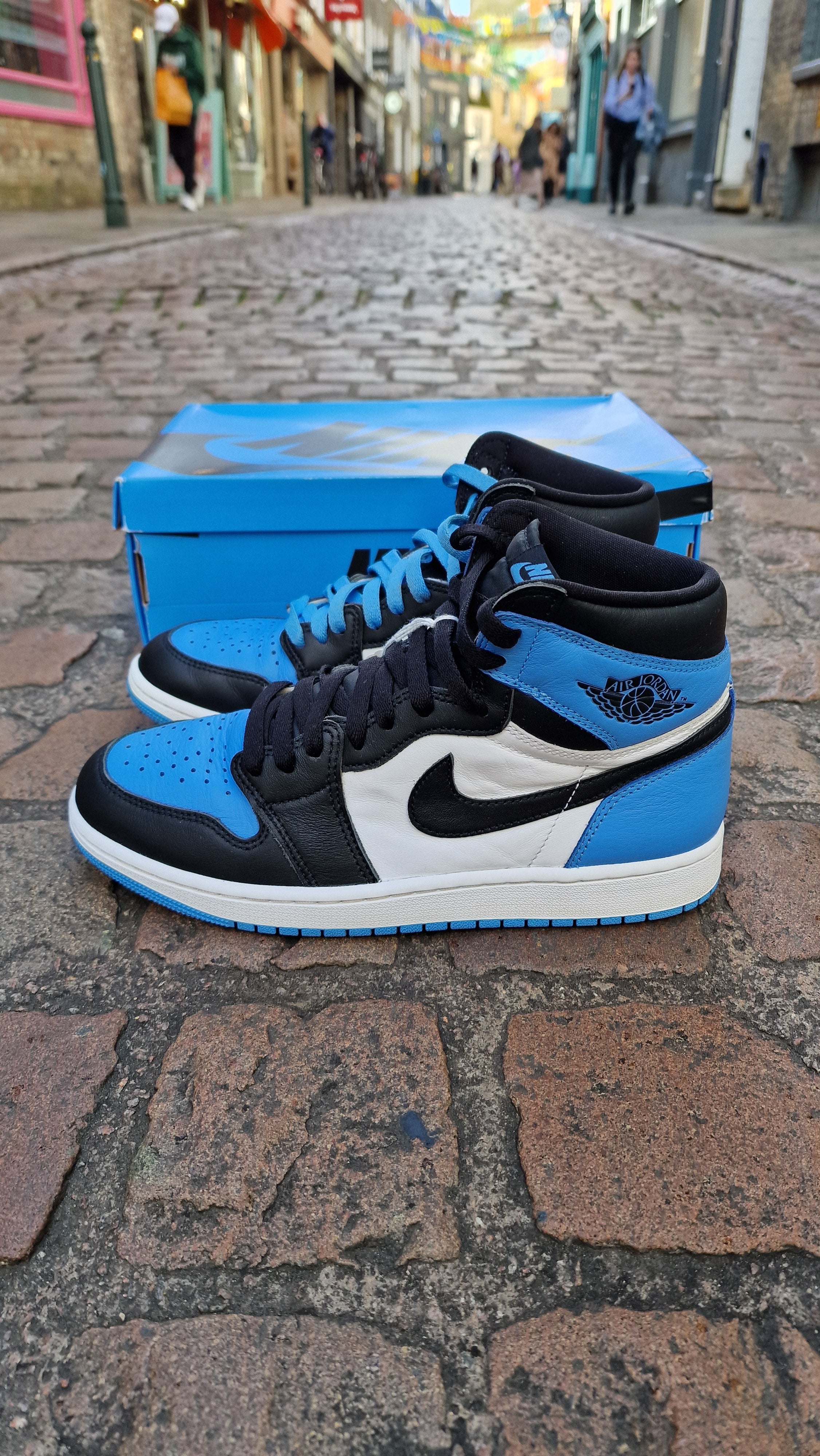 Jordan 1 High OG Uni Blue UK 8 USED