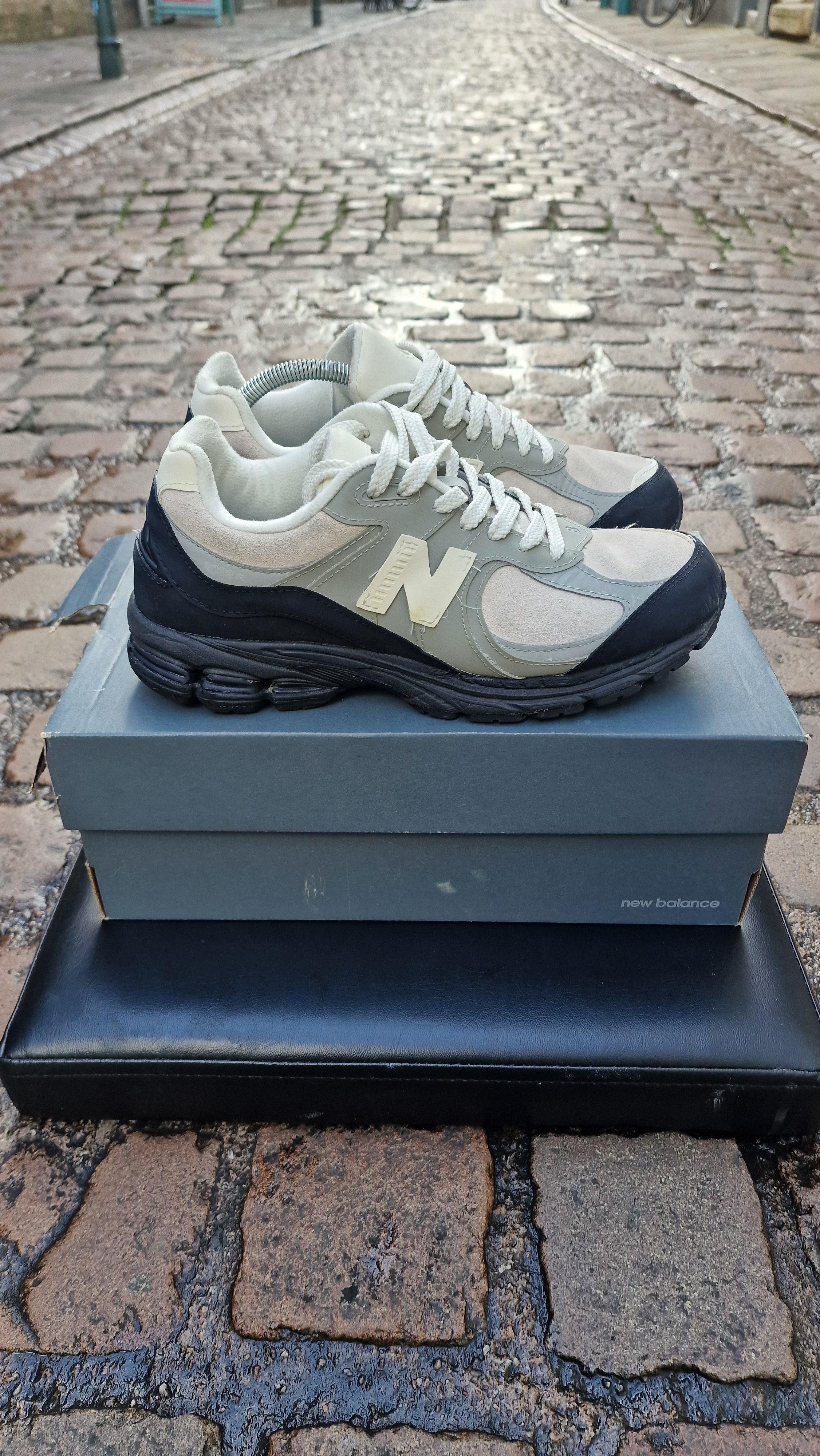 New Balance 2002R The Basement Stone Grey UK 7 USED