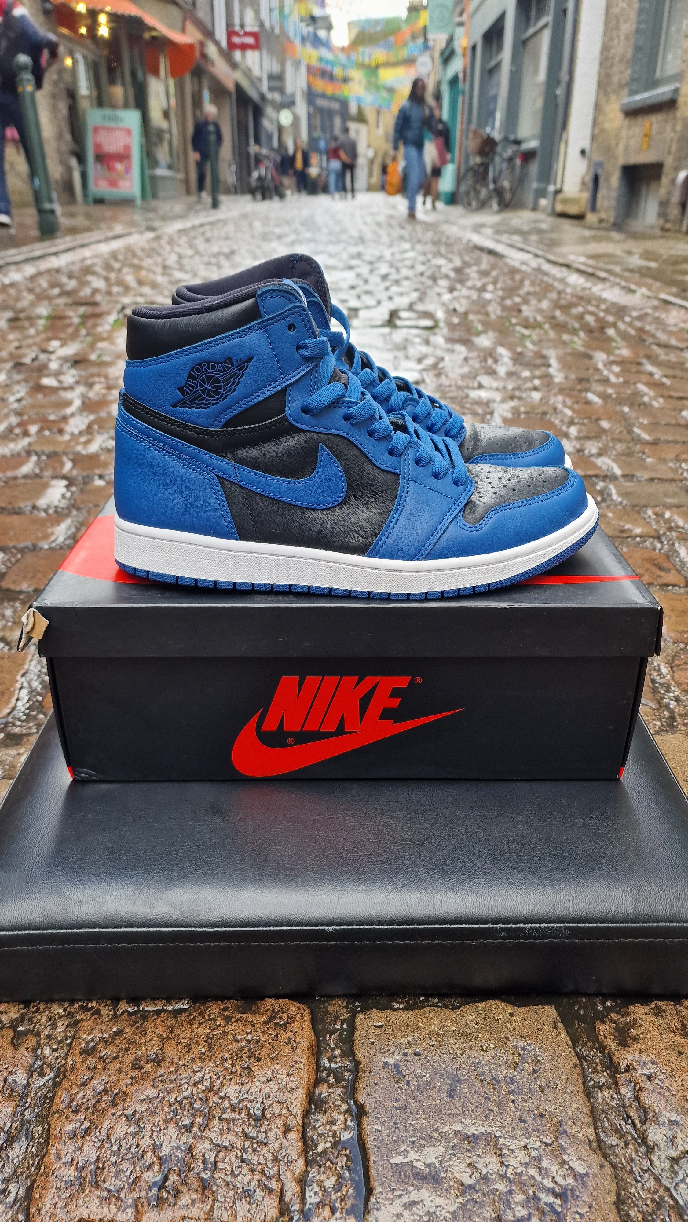 Shops Used Jordan 1 Retro High “Marina Blue” Size 12